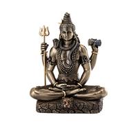 Things2Die4 Top Collection Shiva in Padmasana - Estatua de Buda en Posición de Lotus Hindú