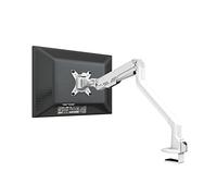 Thingy Club - Soporte VESA con brazo para monitor y soporte para pantallas de 10 a 30 pulgadas, inclinación hacia arriba 90 °/hacia abajo 45 °