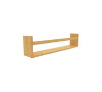 THINIA HOME Estante Modular de Bambú con 1 Nivel 50x10x14cm