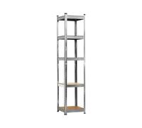 THINIA HOME Estantería Modular con 5 Baldas Ajustables 180x40x40cm 175Kg