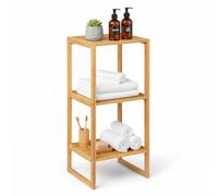 Thinia Home Estantería Modular en Bambú con 3 Niveles Canoply 84x35.1x33.5cm Thinia Home