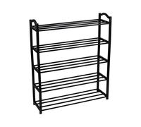 Thinia Home Estantería Zapatero 5 Baldas Sir Negro 63x20x79cm Thinia Home