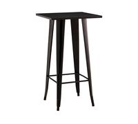 Thinia Home Mesa Auxiliar Alta Cuadrada Strong 60x60x105cm Thinia Home