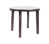 Thinia Home Mesa de Resina Redonda Zentro 89x72cm Thinia Home
