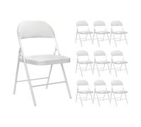 THINIA HOME Pack 10 Sillas Plegables Acolchadas