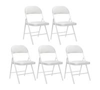 THINIA HOME Pack 5 Sillas Plegables Acolchadas