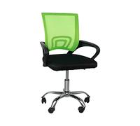 Silla de escritorio Thinia Home Classic estructura acero respaldo malla colores negro