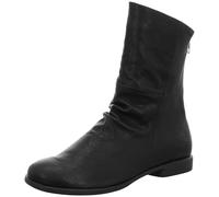 Think! Agrat Chrome-Free Tanned Sustainable, Botas Cortas al Tobillo Mujer, 0010 Negro, 38 EU