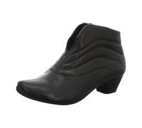 THINK! Aida Funda de Piel con Forro, sostenible, Botas Cortas al Tobillo Mujer, 0 Negro, 42.5 EU