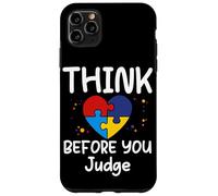 Think Before You Judge - Camiseta Divertida para Mujeres, Hombres y niños Carcasa para iPhone 11 Pro MAX