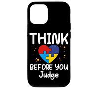 Think Before You Judge - Camiseta Divertida para Mujeres, Hombres y niños Carcasa para iPhone 12/12 Pro