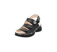 Think! Cambio Damen Lederfutter, Sandalia Mujer, Negro Combi 0070, 36 EU