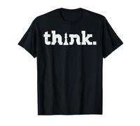 Think Chess Pieces Cool Player Master Nerd Hombres Mujeres Niños Camiseta
