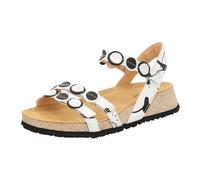 Think! Correa Sostenible Koak, Sandalia Mujer, Negro Combi 9010, 43 EU