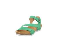 Think! Dumia Lederfutter, Sandalia Mujer, Verde 7090, 36 EU
