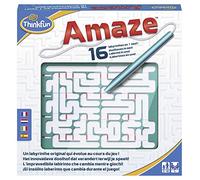 Think Fun - Amaze, 16 Laberintos en 1, Juego de Lógica para Niños Edad 8+ Años