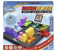 Think Fun - Rush Hour, Juego de Logica, Version en Español, Juegos Educativos, Edad Recomendada 8+ - Dimensiones: 22.5 x 6.3 x 20 cm