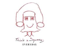 Think in Squares: Everyday: A clean grid notebook for thinking, sketching, and working things out on paper