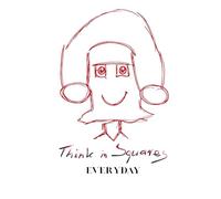 Think in Squares: Everyday: A clean grid notebook for thinking, sketching, and working things out on paper