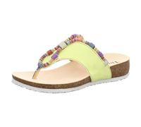 Think! Julia Sin Cromo Curtido Sostenible, Chanclas Mujer, Lime Kombi 6000, 40 EU