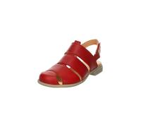 Think! Kamaa Lederfutter, Sandalia Mujer, Rosso 5000, 37 EU