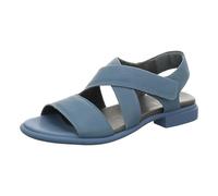 THINK! Kamaaa Correa de Acero Cromado, Sandalia Mujer, 8000 Denim, 41 EU
