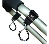 Think King Clippy gancho para cochecito de bebé silla de ruedas rollator Walker (2 unidades)
