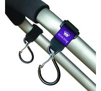 Think King Clippy Hook for Stroller, Wheelchair, Rollator, Walker, Black by Think King