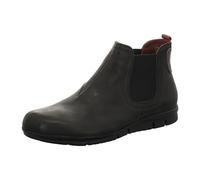 THINK! King Funda de Piel con Forro, sostenible, Botas Chelsea Hombre, 0 Black Kombi, 42 EU