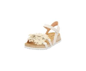 Think! Koak_3-000551 Sandalias sostenibles curtidas sin cromo para mujer, Ivory Estate 1010, 37 EU