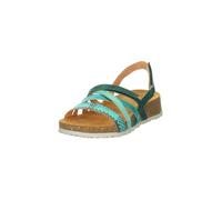 Think! Koak Damen Lederfutter, Sandalia Mujer, Aqua Kombi 9010, 38 EU