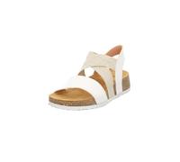 Think! Koak Damen Lederfutter, Sandalia Mujer, Bianco 1000, 38 EU