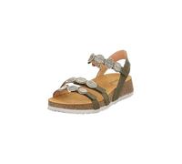 Think! Koak Damen Lederfutter, Sandalia Mujer, Moos Kombi 7030, 38 EU