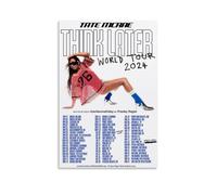 Think Later by Tate McRae- Pósteres impermeables para pared, impresión en casa, a prueba de humedad, fácil de instalar y resistente a la decoloración, estilo sin marco, 30 x 45 cm
