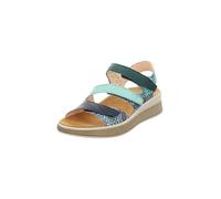 Think Meggie Lederfutter, Sandalia Mujer, Aqua Kombi 9040, 43 EU