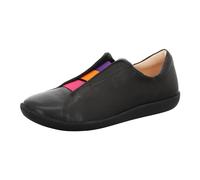Think! Nature-Plantilla Intercambiable sostenible Curvada sin Cromo, Zapatillas Mujer, Negro 0000, 36 EU
