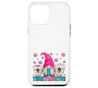 Think Pawsitive Dog Quote For Women Funny Puppy Dog GNOME Carcasa para iPhone 12 Pro MAX