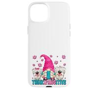 Think Pawsitive Dog Quote For Women Funny Puppy Dog GNOME Carcasa para iPhone 15 Plus