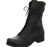Think! Piensa en ello. Sin Cromo Curved Ligeramente Forrado, Botas Cortas al Tobillo Mujer, 0000 Negro, 42.5 EU