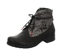 Think! Piensa en ello. Sostenible Ligeramente Forrado, Botas Cortas al Tobillo Mujer, 0010 Negro Combi, 37.5 EU