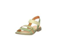 Think! Sandalia Kamaa para mujer con forro de piel, Aloe Kombi 7000, 41 EU
