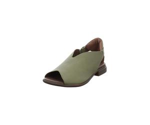 Think! Sandalia Kamaa para mujer con forro de piel, Olive 7000, 42 EU