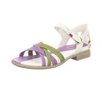 Think! Sandalia sostenible Kamaa para mujer, Matcha Kombi 9000, 36 EU