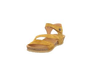 Think! Sandalia sostenible sin cromo para mujer Dumia curtida, Caramel 3040, 36 EU