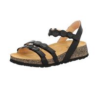 Think! Sandalia Sostenible Slingback Curved sin cromo Koak para mujer, Negro 0020, 38 EU