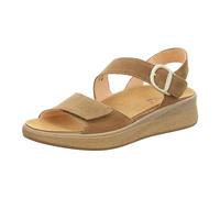 Think! Sandalias de mujer Meggie sostenibles con plantilla intercambiable, Roble 3010, 40 EU