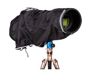 Think Tank Cubiertas de Lluvia de Emergencia para cámaras réflex Digitales y sin Espejo con Lente de hasta 600 mm f/4 - Grande