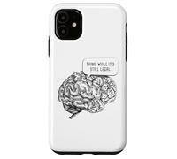 Think, While It's Still Legal: Free Speech & Thinking Brain Carcasa para iPhone 11