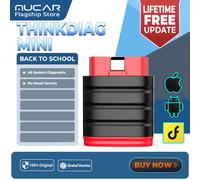 THINKCAR THINKDIAG MINI Escáner OBD2 automático con Bluetooth Diagnóstico completo del sistema para todos los vehículos Herramienta de escaneo de diagnóstico automotriz gratuita de por vida DIAG MINI
