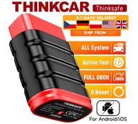 Thinkcar Thinksafe OBD2 lector de código de escáner de dientes azules coche todos los sistemas escaneo 6 reinicio OBD 2 herramientas de diagnóstico automático PK Thinkdiag Thinksafe